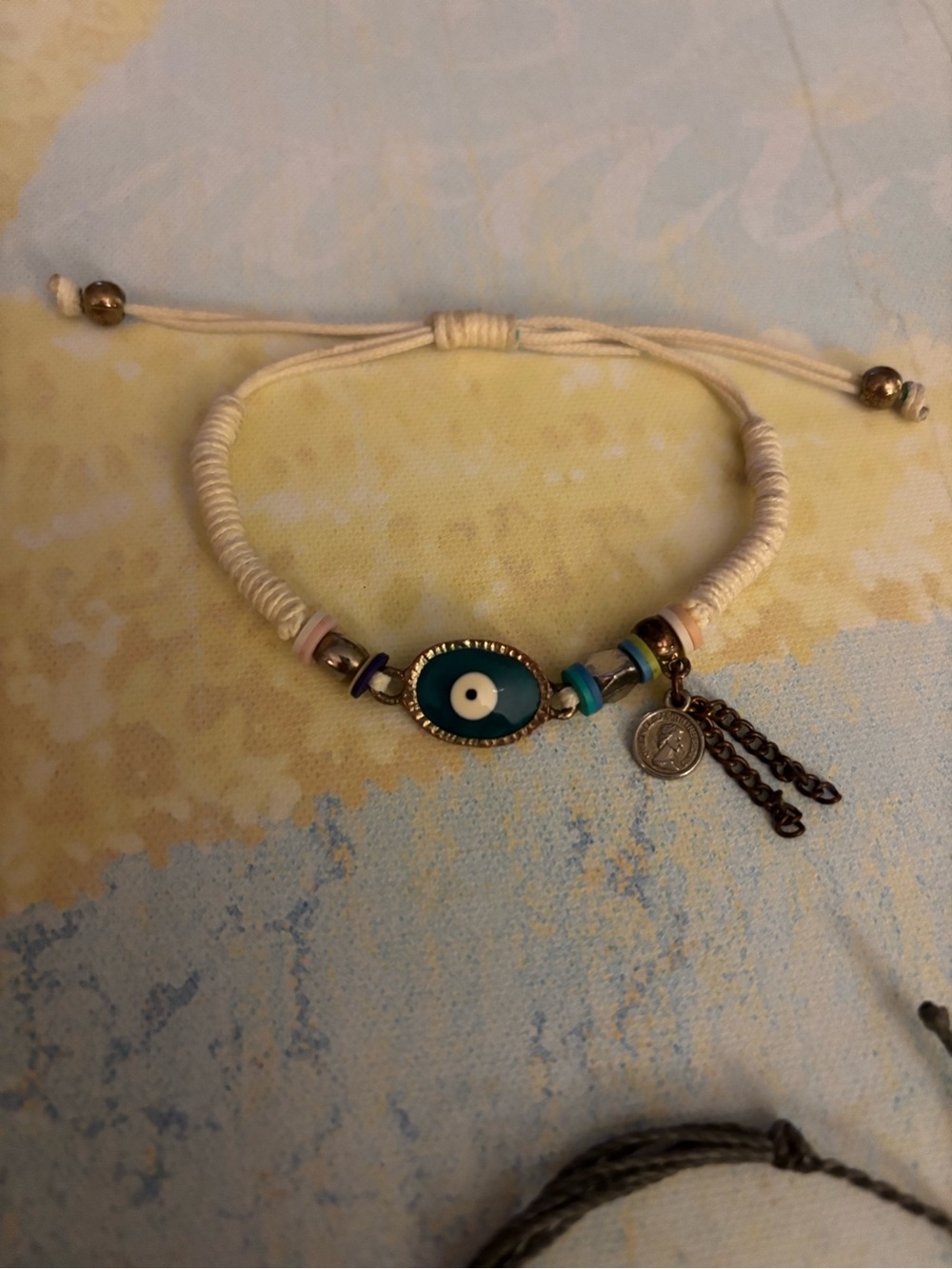 3 cord bracelets. 1 beaded Necklace. Pura Vida and evil eye bracelet. $18.00 - Picture 6 of 11